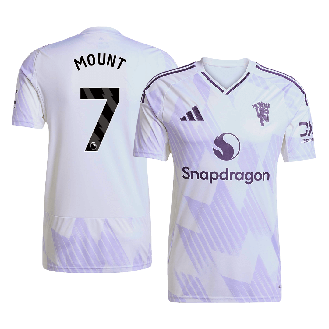 MOUNT #7 Manchester United Idegenbeli Mez 2025/26 Fehér