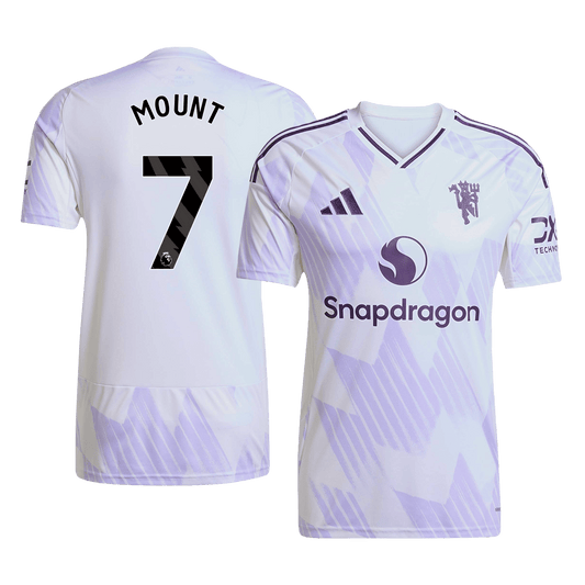 MOUNT #7 Manchester United Idegenbeli Mez 2025/26 Fehér