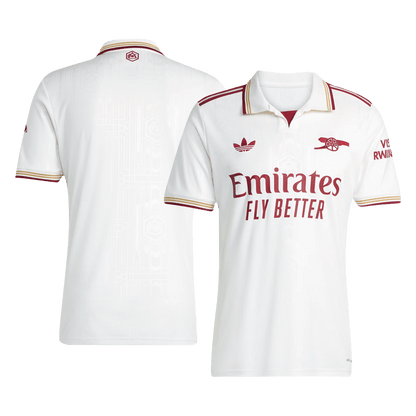Arsenal Harmadik Mez Szett (Mez+Nadrág+Zokni) 2025/26 Fehér