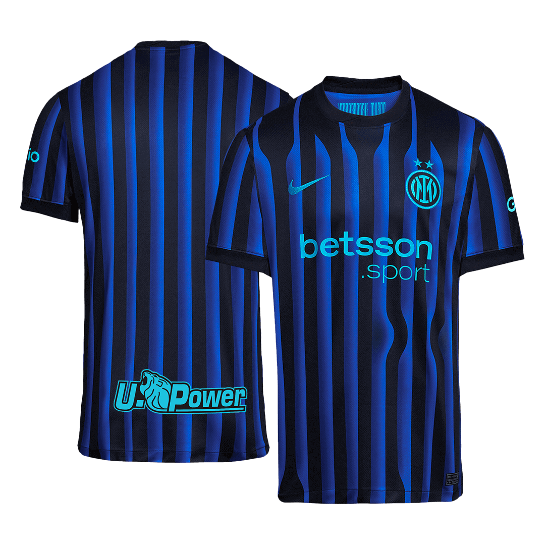 Inter Milan Otthon Soccer Mez 2025/26 Kék&Fekete