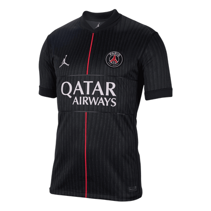 PSG Negyedik Mez Szett (Mez+Nadrág) 2025/26 Fekete