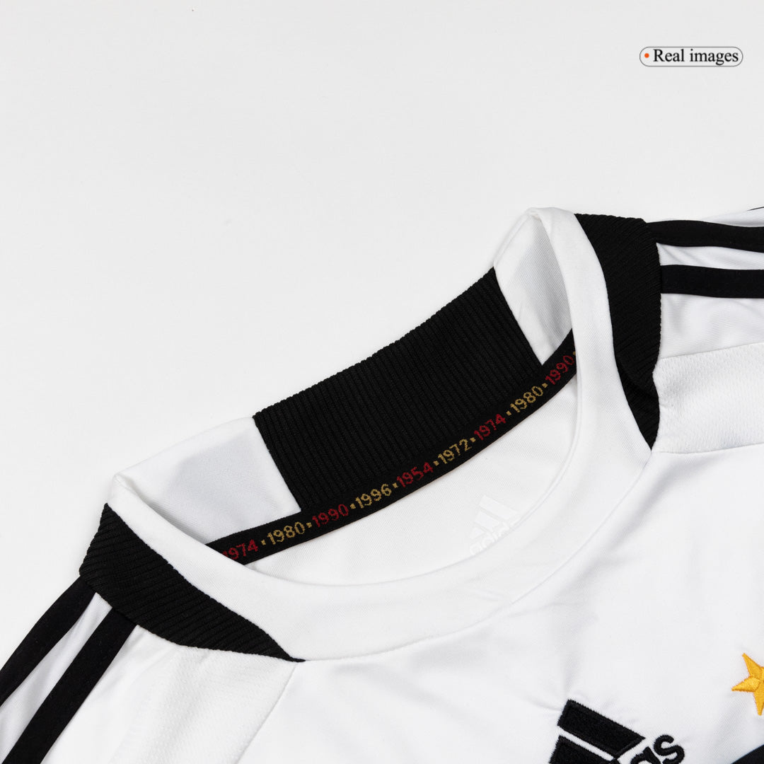 Germany Hazai Retro Futball Mez 2008 Fehér