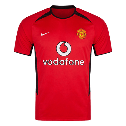 Manchester United Hazai Retro Futball Mez 2002/04 Piros