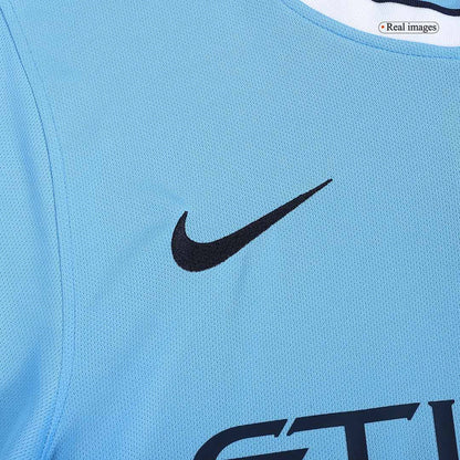 Manchester City Otthon Retro Futball Mez 2013/14 Kék