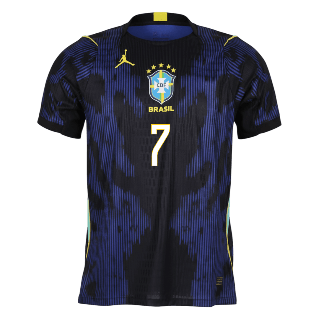 VINI JR. #7 Brazil Játékos Verzió Idegenbeli Mez Világbajnoki 2026