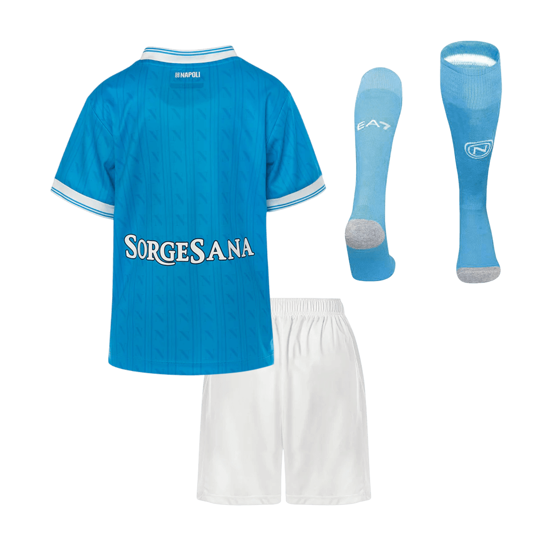 Napoli Gyerek Hazai Mez Készlet(Mez+Nadrág+Zokni) 2025/26 Kék