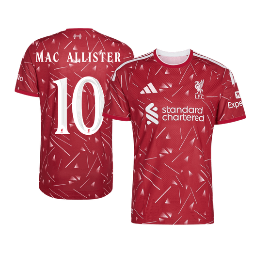 MAC ALLISTER #10 Liverpool Játékos Verzió Hazai Mez 2026/27 Piros - UCL