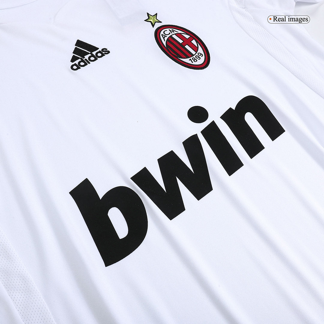 AC Milan Idegenbeli Retro Futball Mez 2009/10 Fehér
