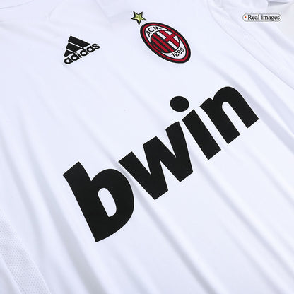 AC Milan Idegenbeli Retro Futball Mez 2009/10 Fehér