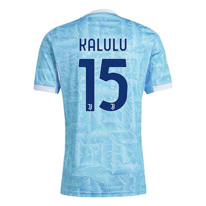 KALULU #15 Juventus Idegenbeli Mez 2025/26 Kék