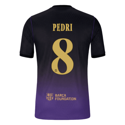 PEDRI #8 Barcelona Játékos Verzió Idegenbeli Mez 2026/27 - UCL