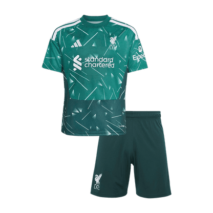 Liverpool Gyerek Kapus Mez 2026/27 Zöld