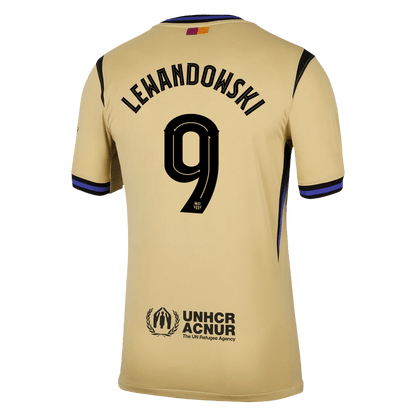 LEWANDOWSKI #9 Barcelona 
 Idegen 
 Futball Mez 
2025/26 
 Sárga 
 
 
- UCL