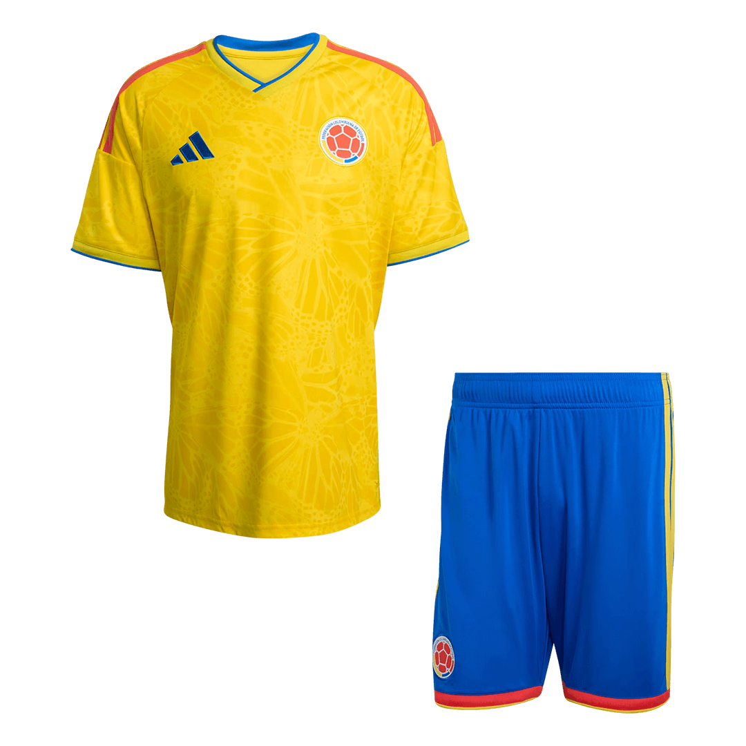 Colombia Hazai Mez Szett (Mez+Nadrág) 2026 Sárga