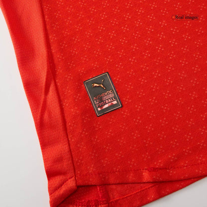 Portugal Játékos Otthon Mez 2025 Piros