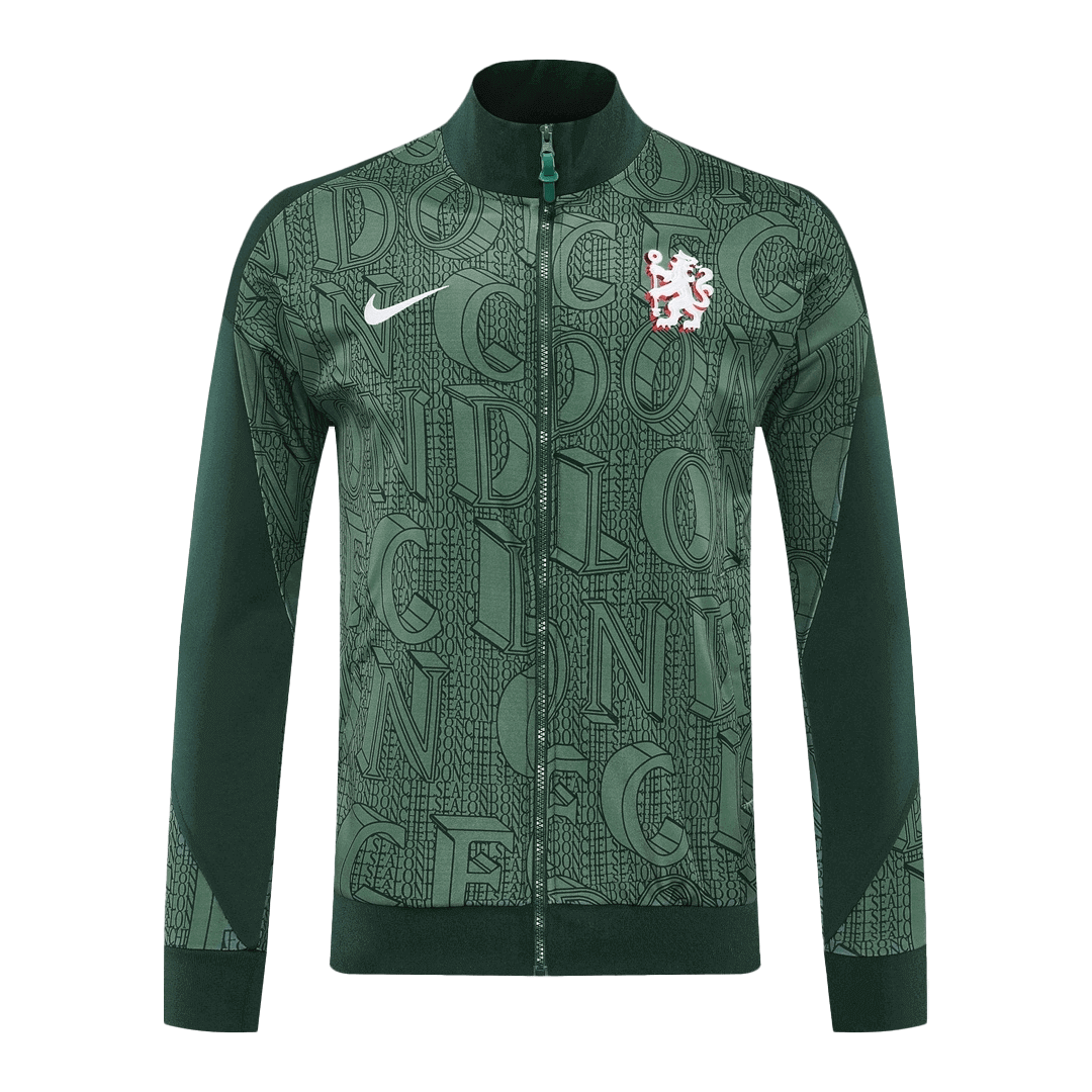Chelsea Edzés Kabát Szett (Dzseki+Nadrág) Dzseki 2025/26 Zöld