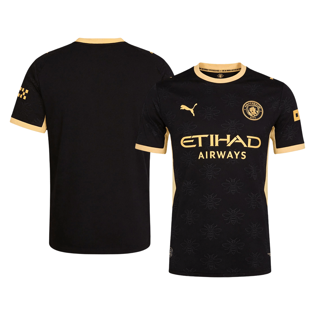 CHERKI #10 Manchester City Játékos Verzió Idegenbeli Mez 2026/27 Fekete - UCL