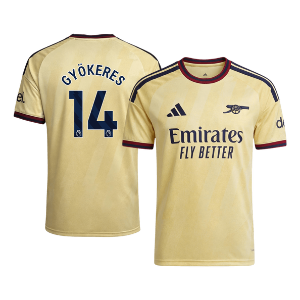 GYÖKERES #14 Arsenal Játékos Verzió Harmadik Mez 2026/27 Sárga