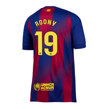 ROONY #19 Barcelona Otthon Futball Mez 2025/26    Piros&Kék