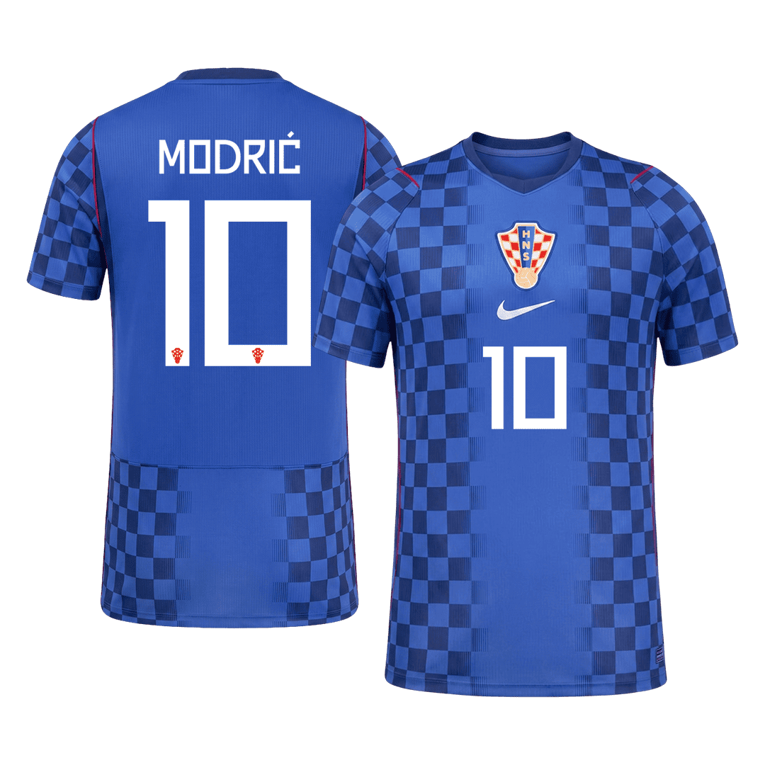 MODRIĆ #10 Croatia Idegenbeli Mez 2026 Kék