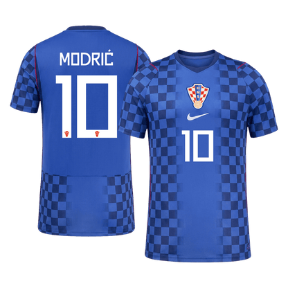 MODRIĆ #10 Croatia Idegenbeli Mez 2026 Kék