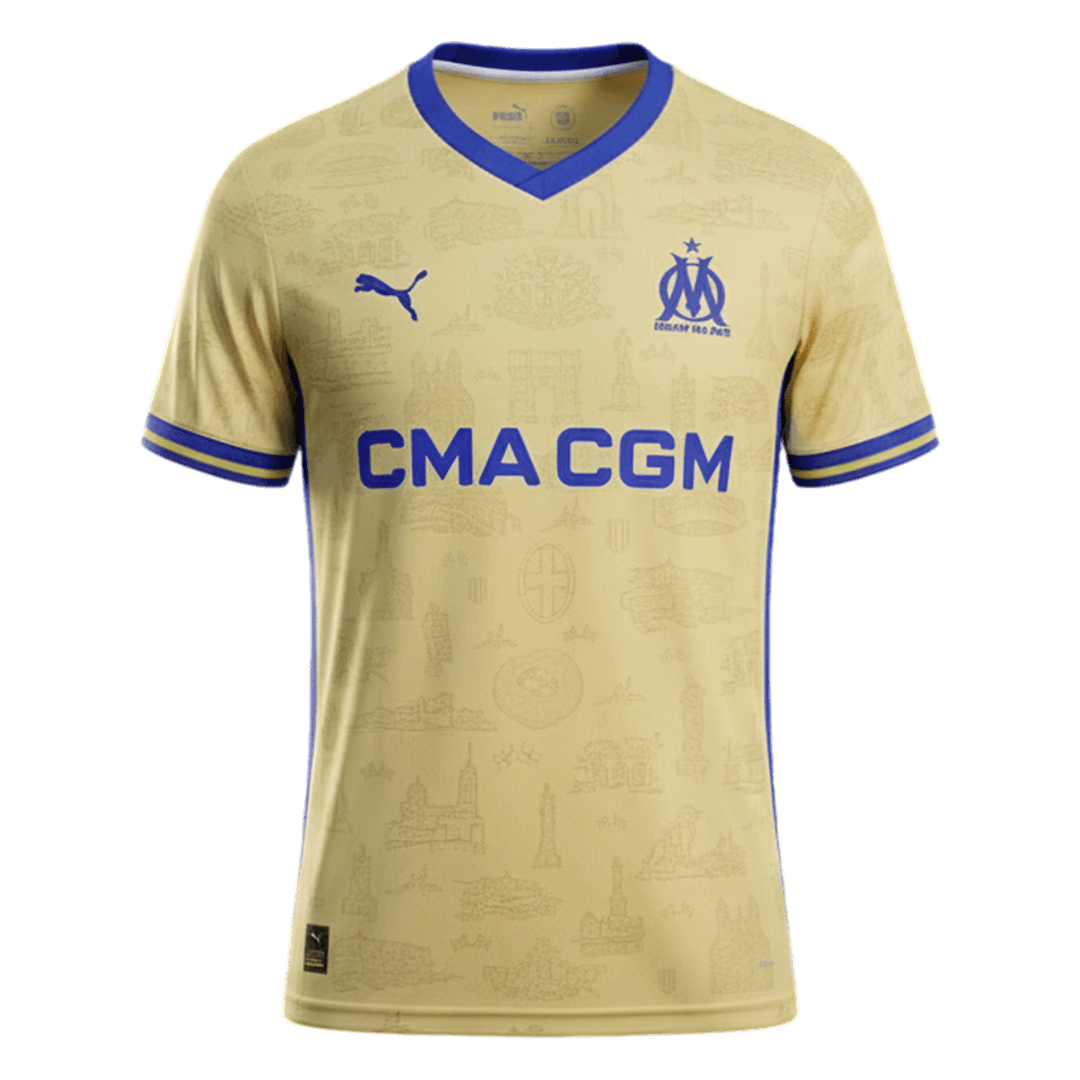 Marseille Negyedik Mez 2025/26 Sárga