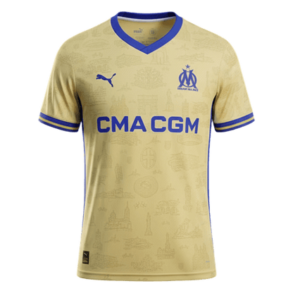 Marseille Negyedik Mez 2025/26 Sárga