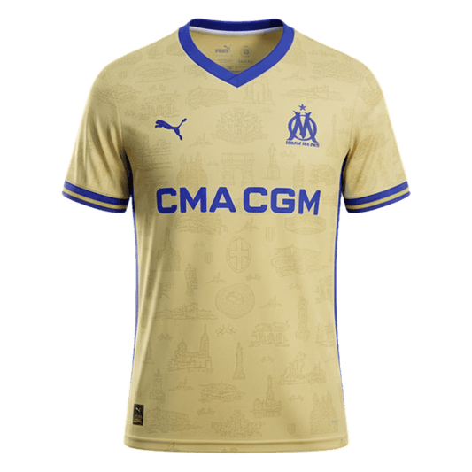 Marseille Negyedik Mez 2025/26 Sárga
