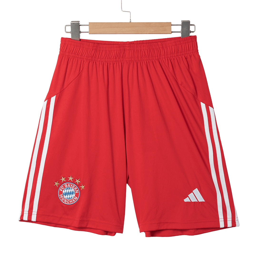 Bayern Munich Otthon Soccer Rövidnadrág 25/26 Piros