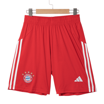 Bayern Munich Otthon Soccer Rövidnadrág 25/26 Piros
