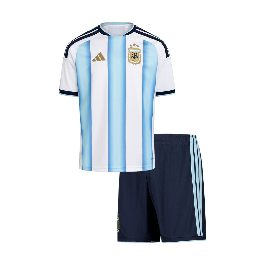 Argentina Gyerek Otthoni Mez Készlet(Mez+Nadrág) World Cup 2026