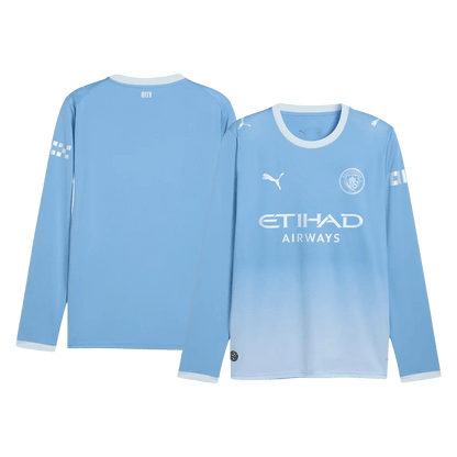 Manchester City Hazai Hosszú Ujjú Mez 2026/27 Kék