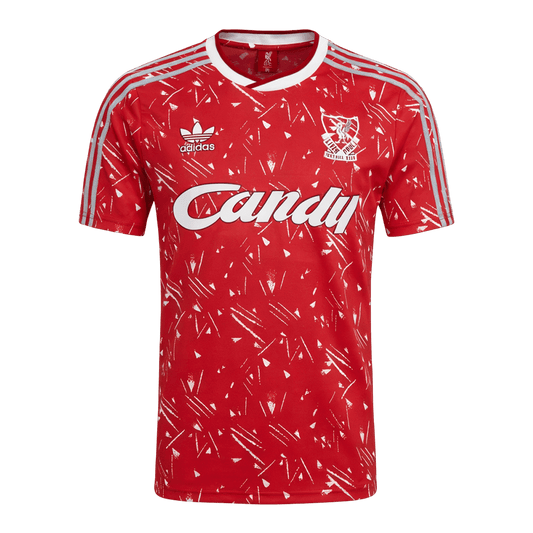 Liverpool Hazai Retro Futball Mez 1989/91 Piros