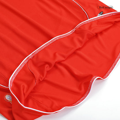 Liverpool Otthon Retro Futball Mez 2006/07 Piros