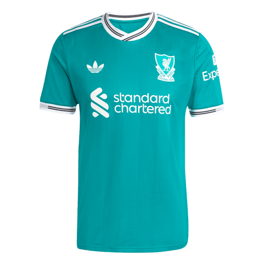Liverpool Játékos Idegenbeli Harmadik Mez 2025/26 Zöld