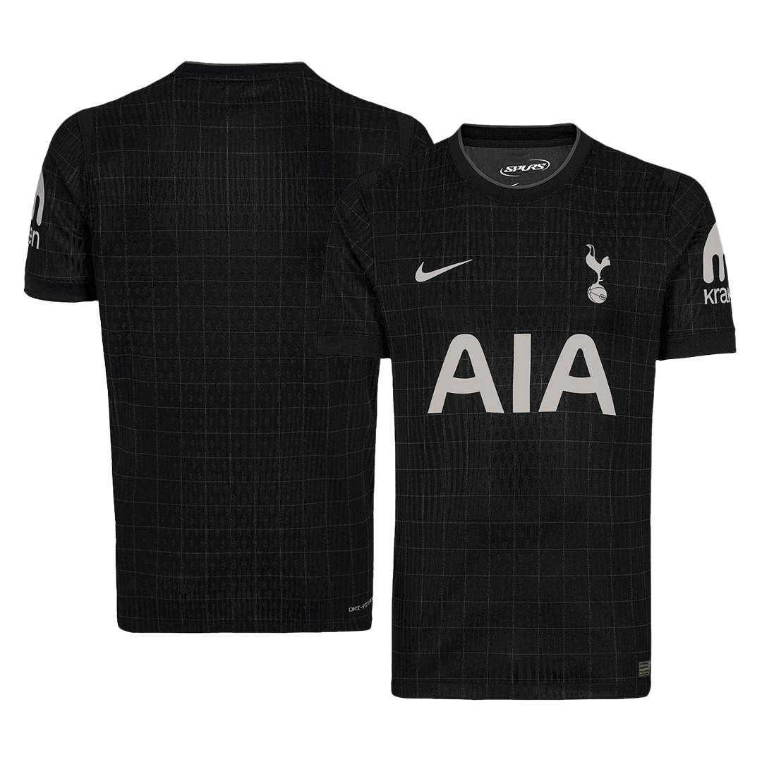 Tottenham Hotspur Játékos Idegenbeli Mez 2025/26 Fekete