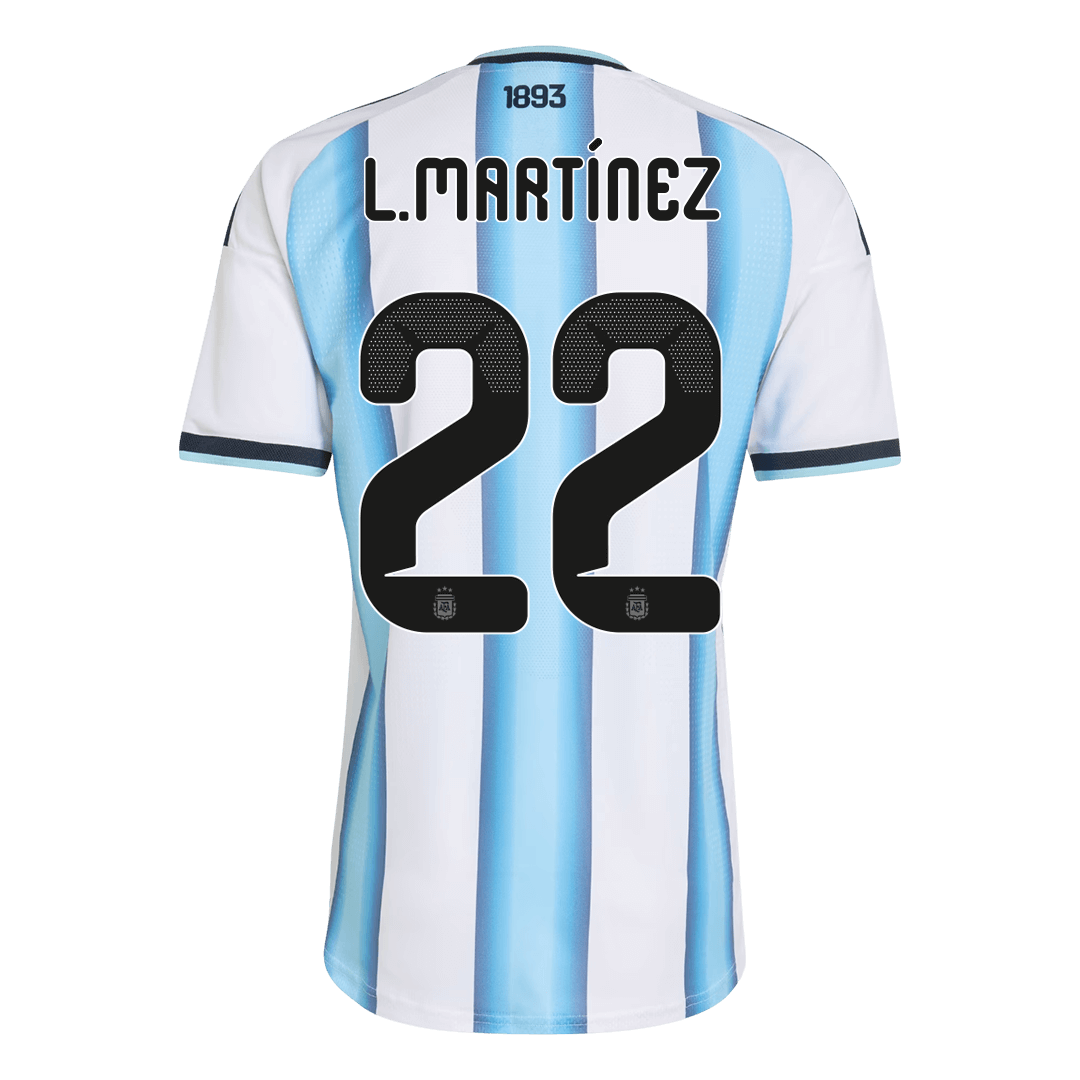 L.MARTÍNEZ #22 Argentina Játékos Verzió Hazai Világbajnoki Mez 2026