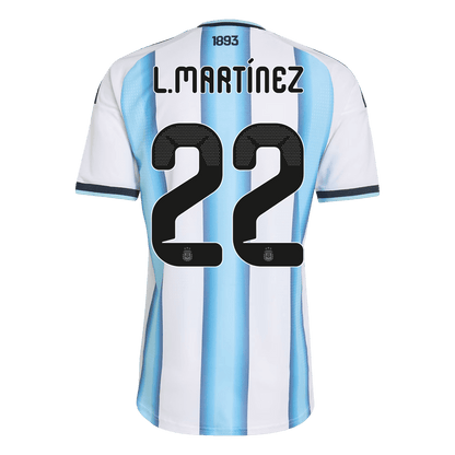 L.MARTÍNEZ #22 Argentina Játékos Verzió Hazai Világbajnoki Mez 2026