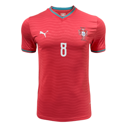 B.FERNANDES #8 Portugal Játékos Verzió Hazai Mez World Cup 2026 Piros