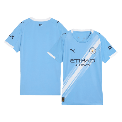 Női Manchester City Mez 2025/26 Kék