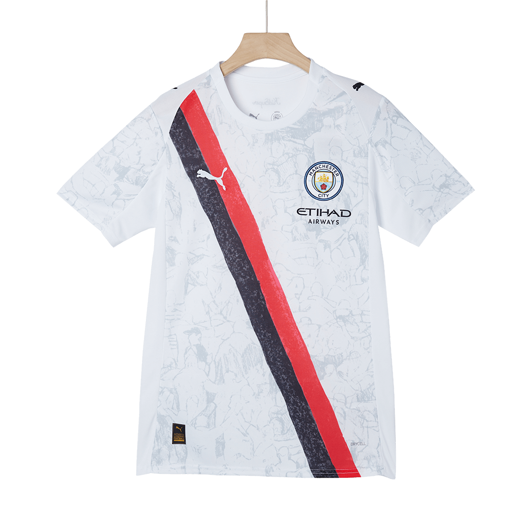 HAALAND #9 Manchester City Futball Mez 2025/26 Fehér