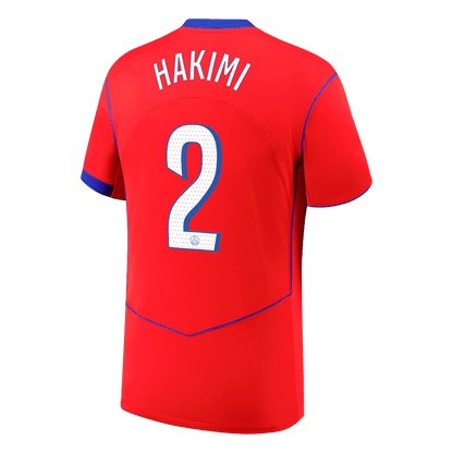 HAKIMI #2 PSG Harmadik Mez 2025/26 Piros