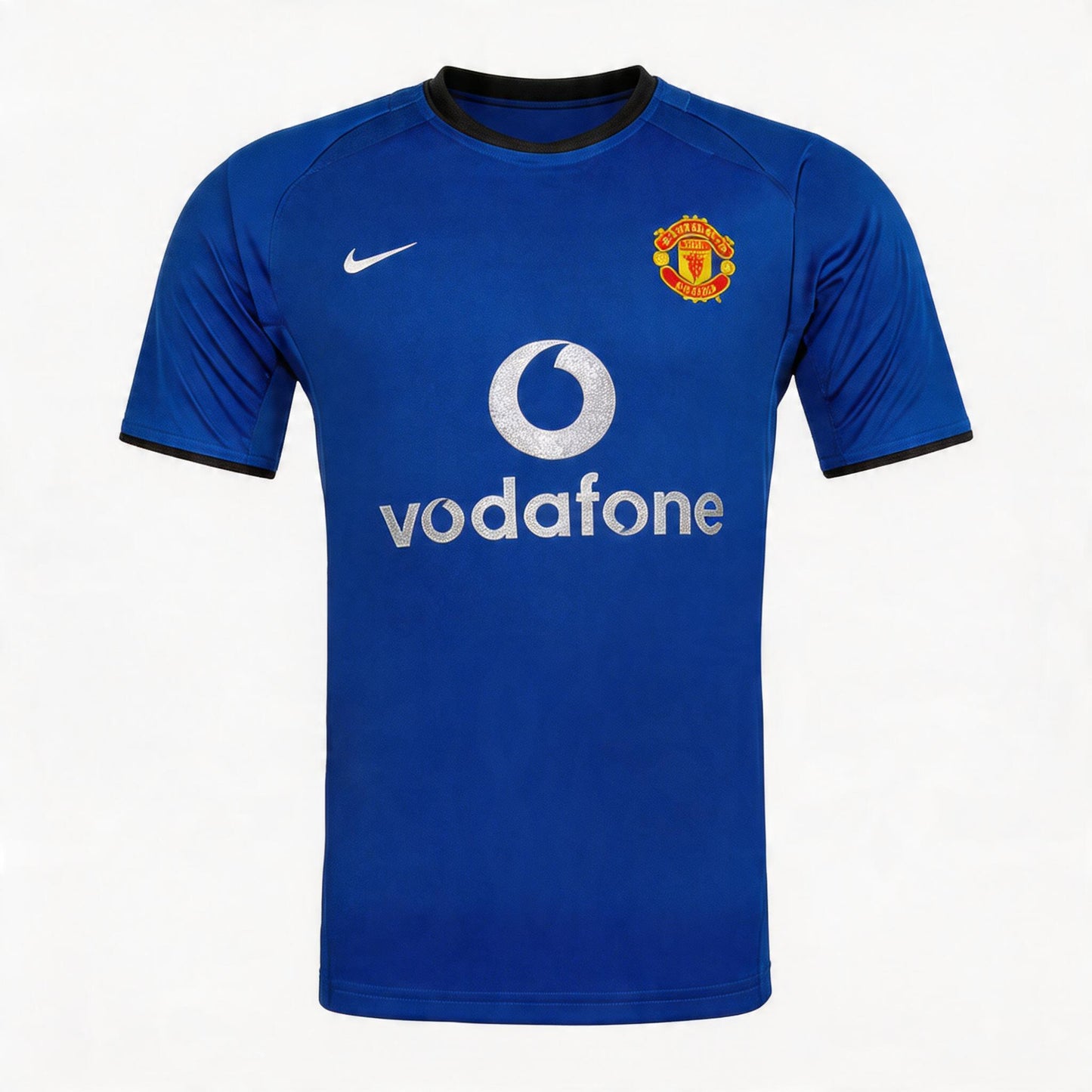 Manchester United Harmadik Retro Futball Mez 2002/03 Kék