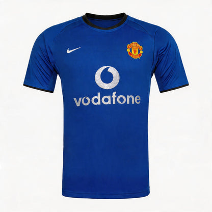 Manchester United Harmadik Retro Futball Mez 2002/03 Kék