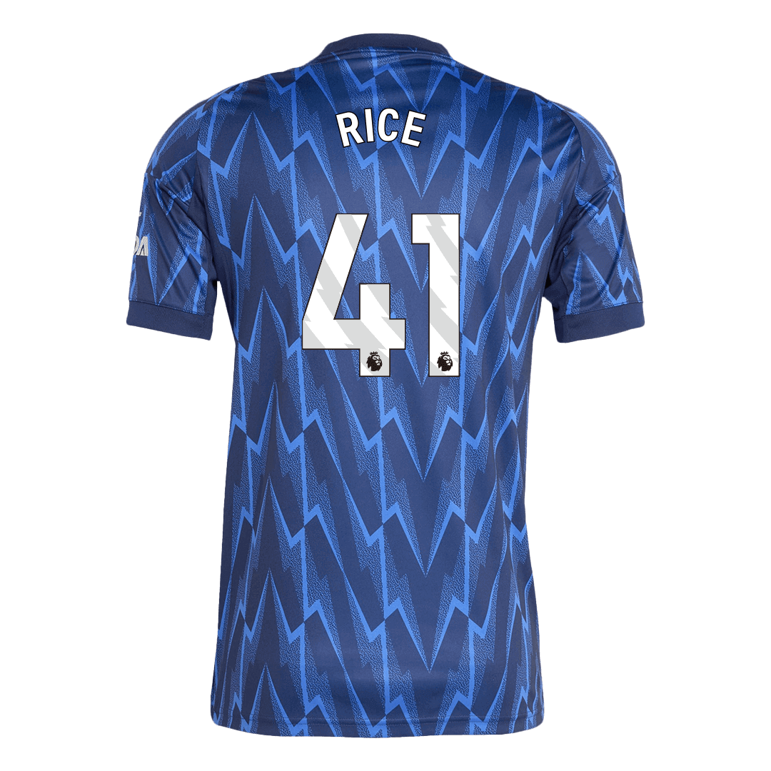 RICE #41 Arsenal Idegenbeli Soccer Mez 2025/26 Kék