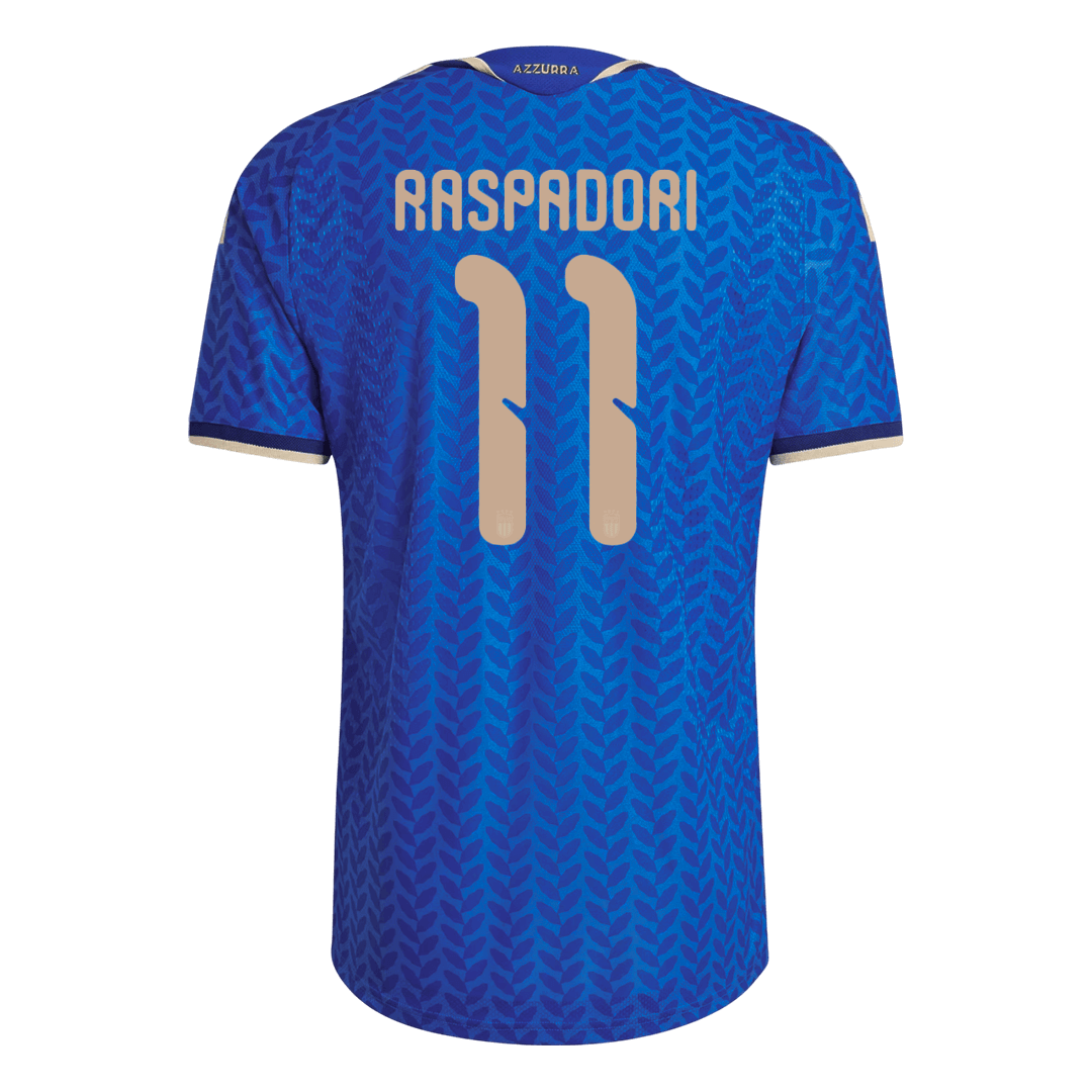 RASPADORI #11 Italy Játékos Verzió Hazai Világbajnoki Mez 2026 Kék