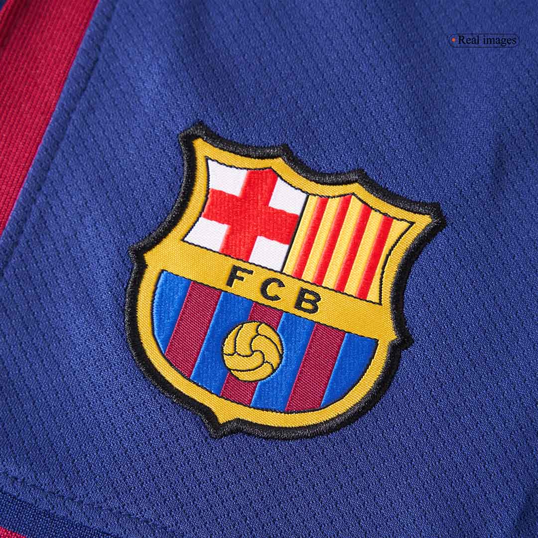 Barcelona Otthon Soccer Rövidnadrág 25/26 Haditengerészet