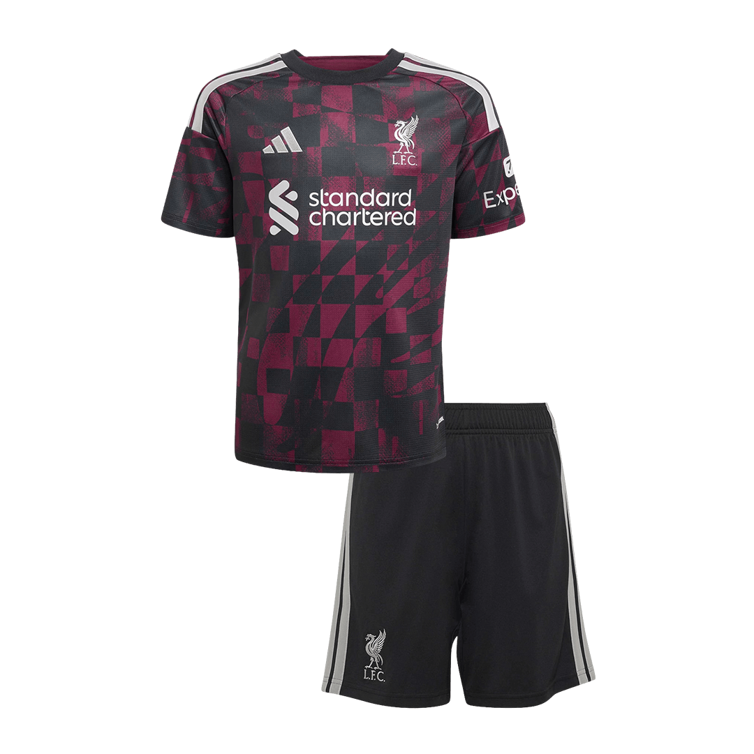 Liverpool Gyerek Harmadik Mez 2026/27 Piros&Fekete
