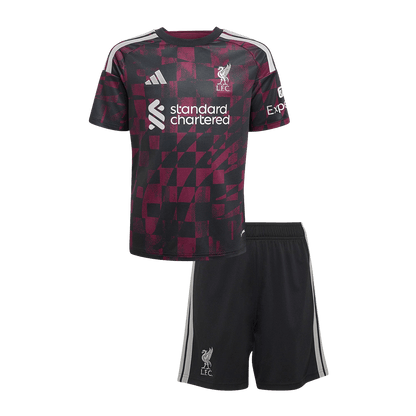 Liverpool Gyerek Harmadik Mez 2026/27 Piros&Fekete