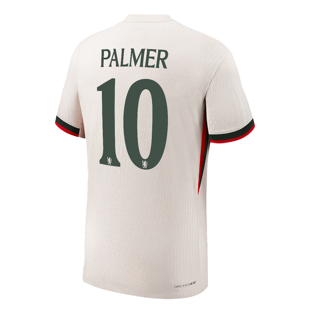 PALMER #10 Hiteles Chelsea Idegenbeli Soccer Mez 2025/26 Fehér - UCL